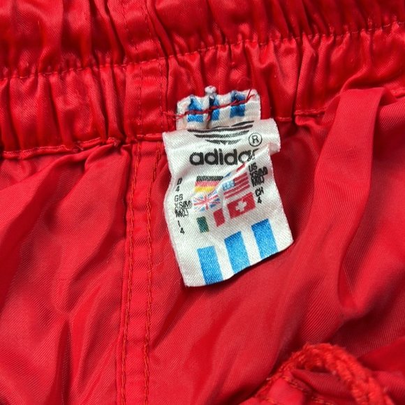 Vintage Adidas Soccer Shorts Red - Picture 3 of 5